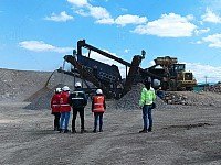 Andamine 120t mobile crusher plant in Nigeria