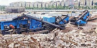 100tph Mobile Track Crusher Plant for Construction Waste Recycling in the Philippines