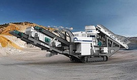 APYF crawler mobile cone crusher plant for Saudi Arabia